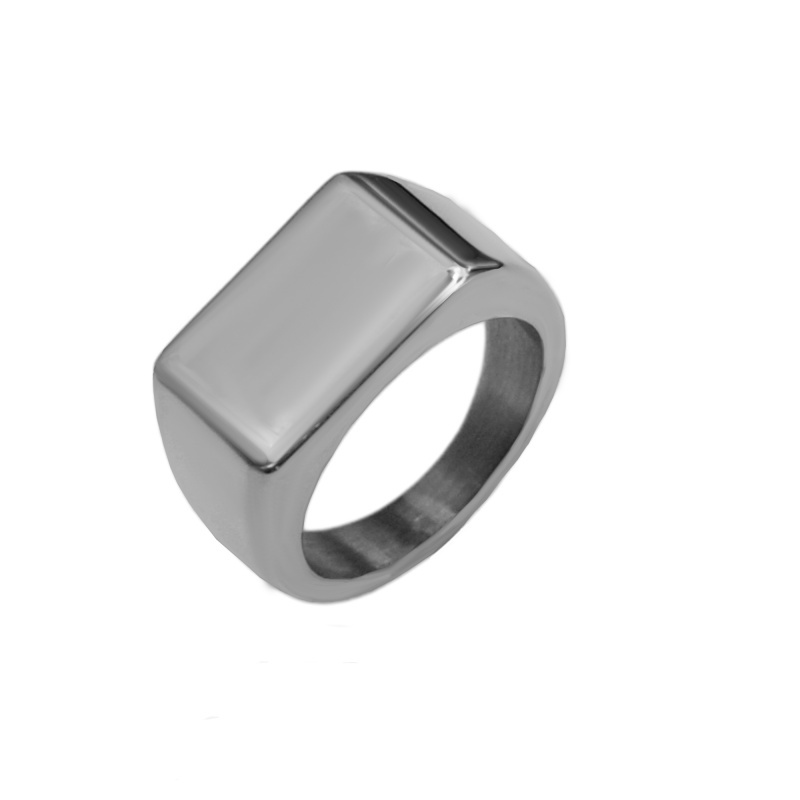 Simple Stainless Steel Ring