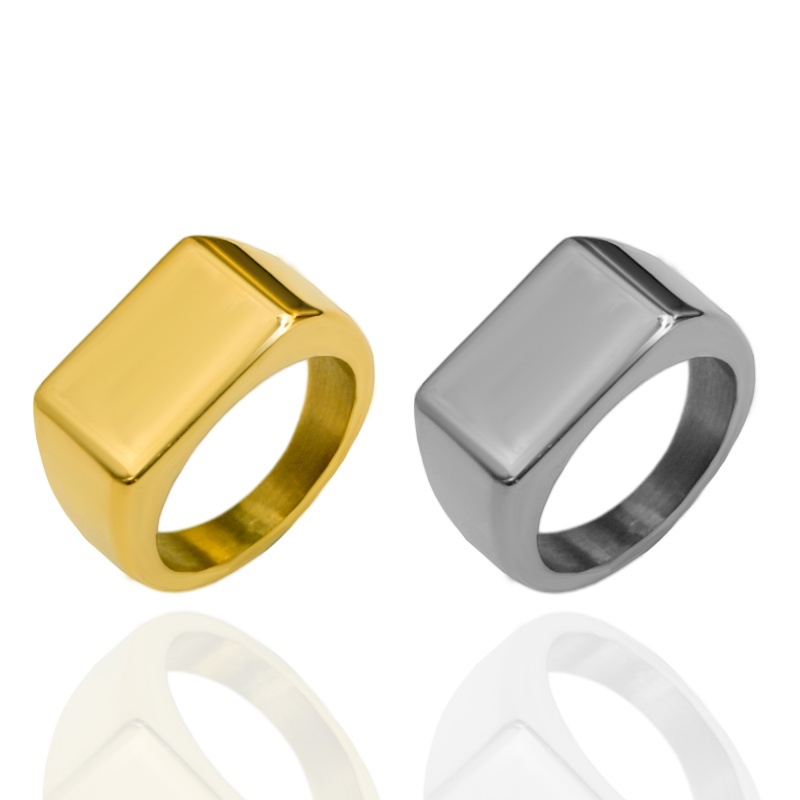 Simple Stainless Steel Ring