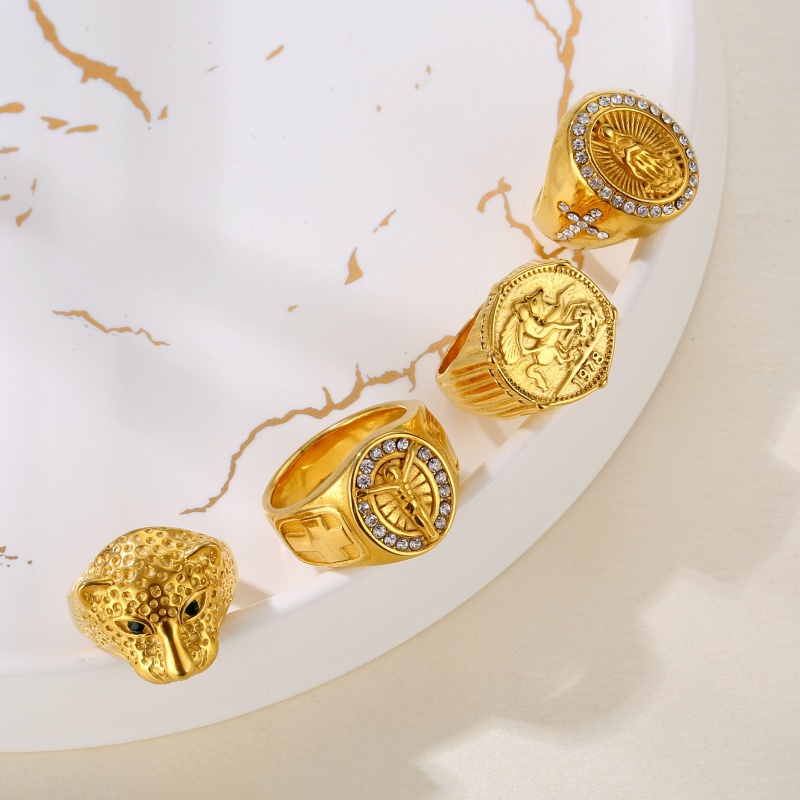 Jesus religious ring
