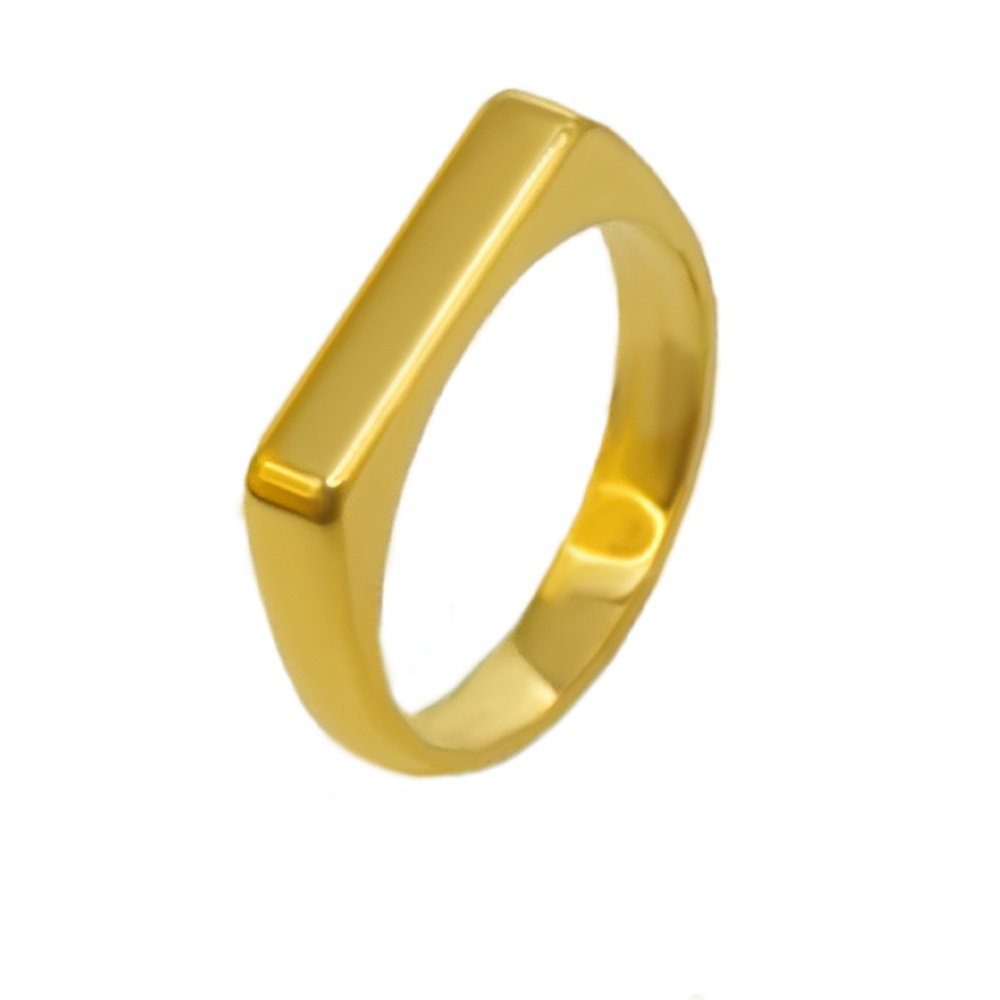 Unique Shape Rectangular Ring