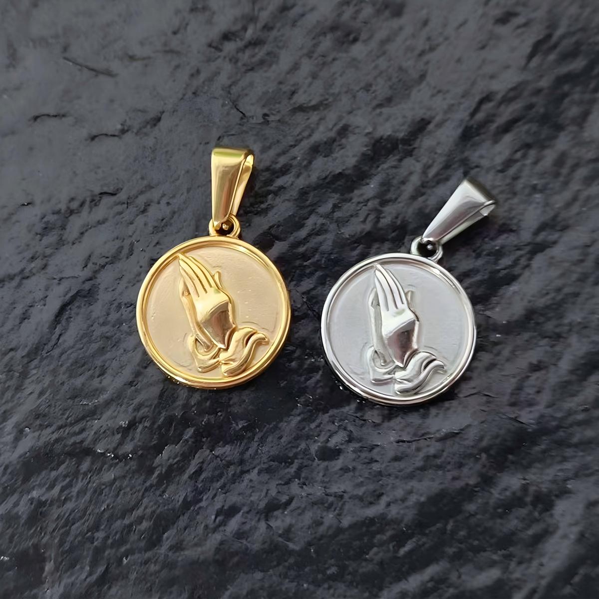 Prayer Hand Shape Pendant