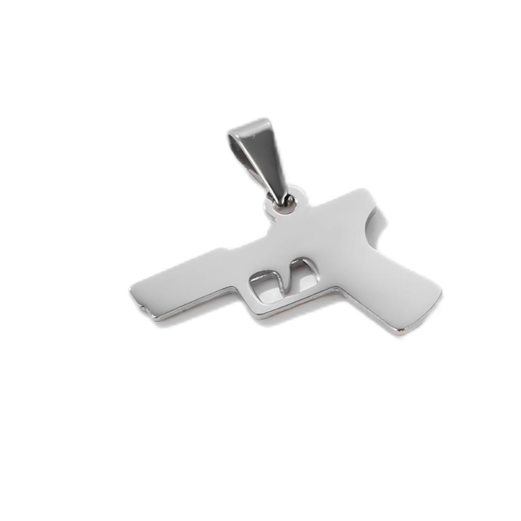 Personalized Gun Pendant