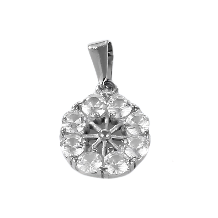 Sparkling Zircon Pendant