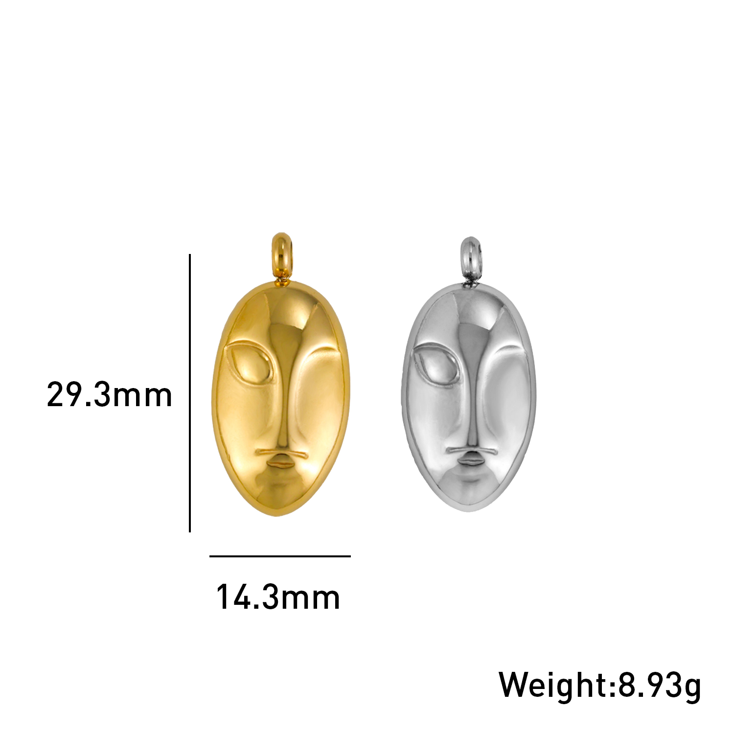 Human Face Pendant