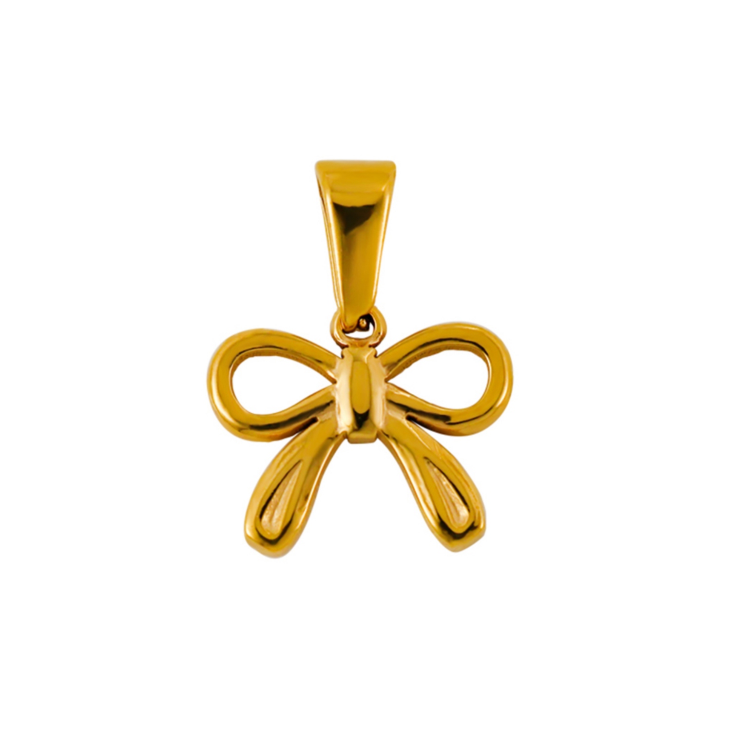 Hollow Bowknot Jewelry Pendant