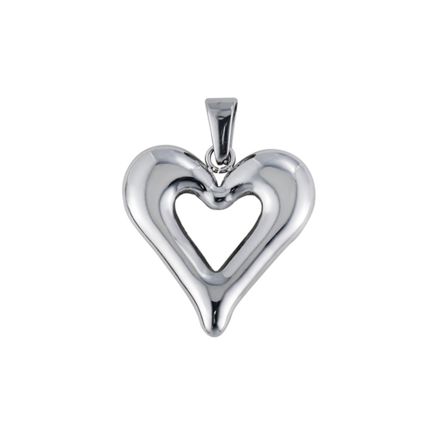 Hollow Heart Love Pendant