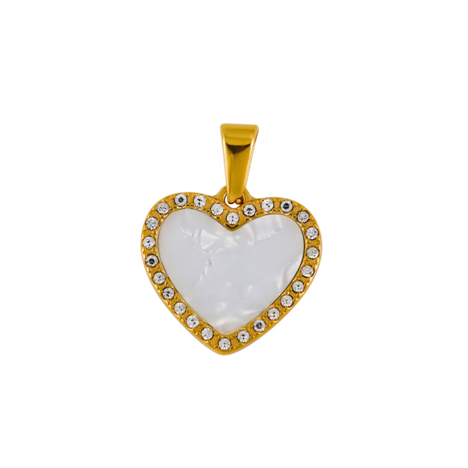 Pearl Heart Jewelry Pendant