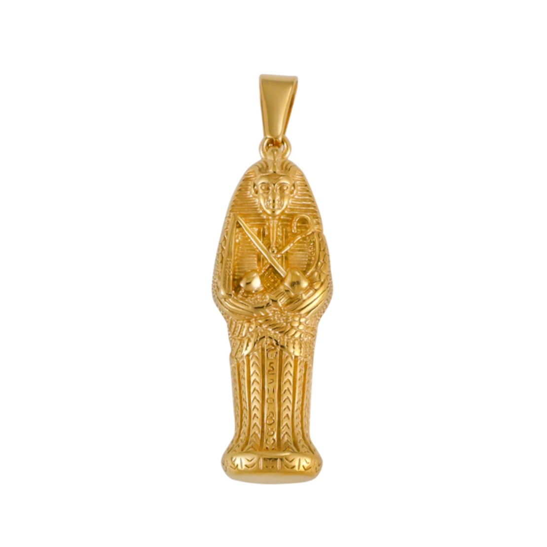 18K Gold Plated Mummy Pendant