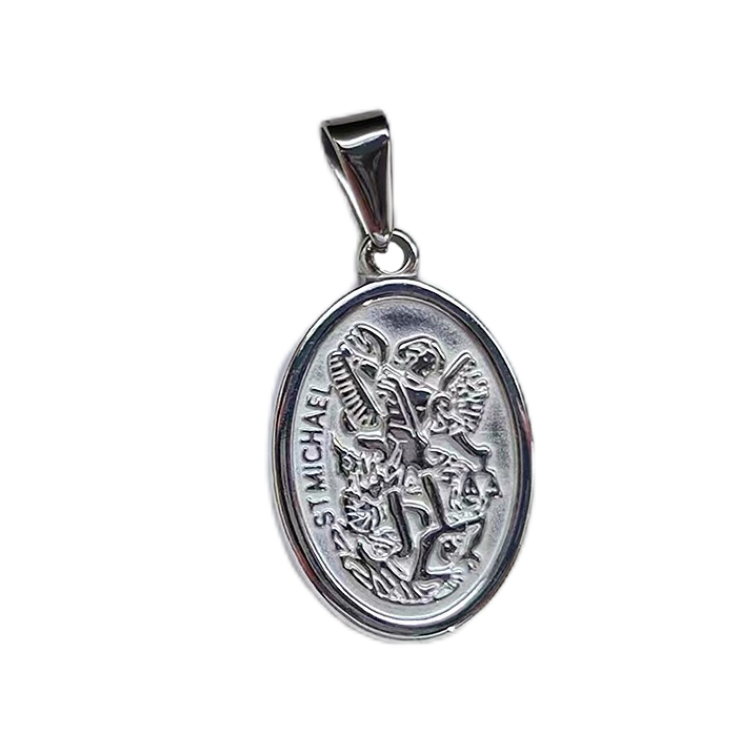 Michael Archangel Stainless Steel Pendant