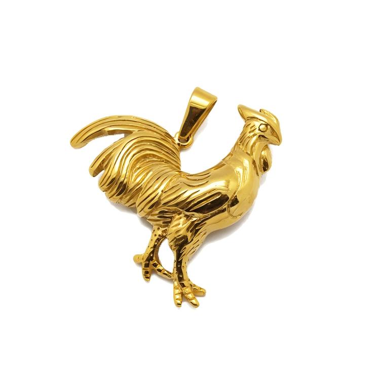 Rooster Animal Pendant for Necklace