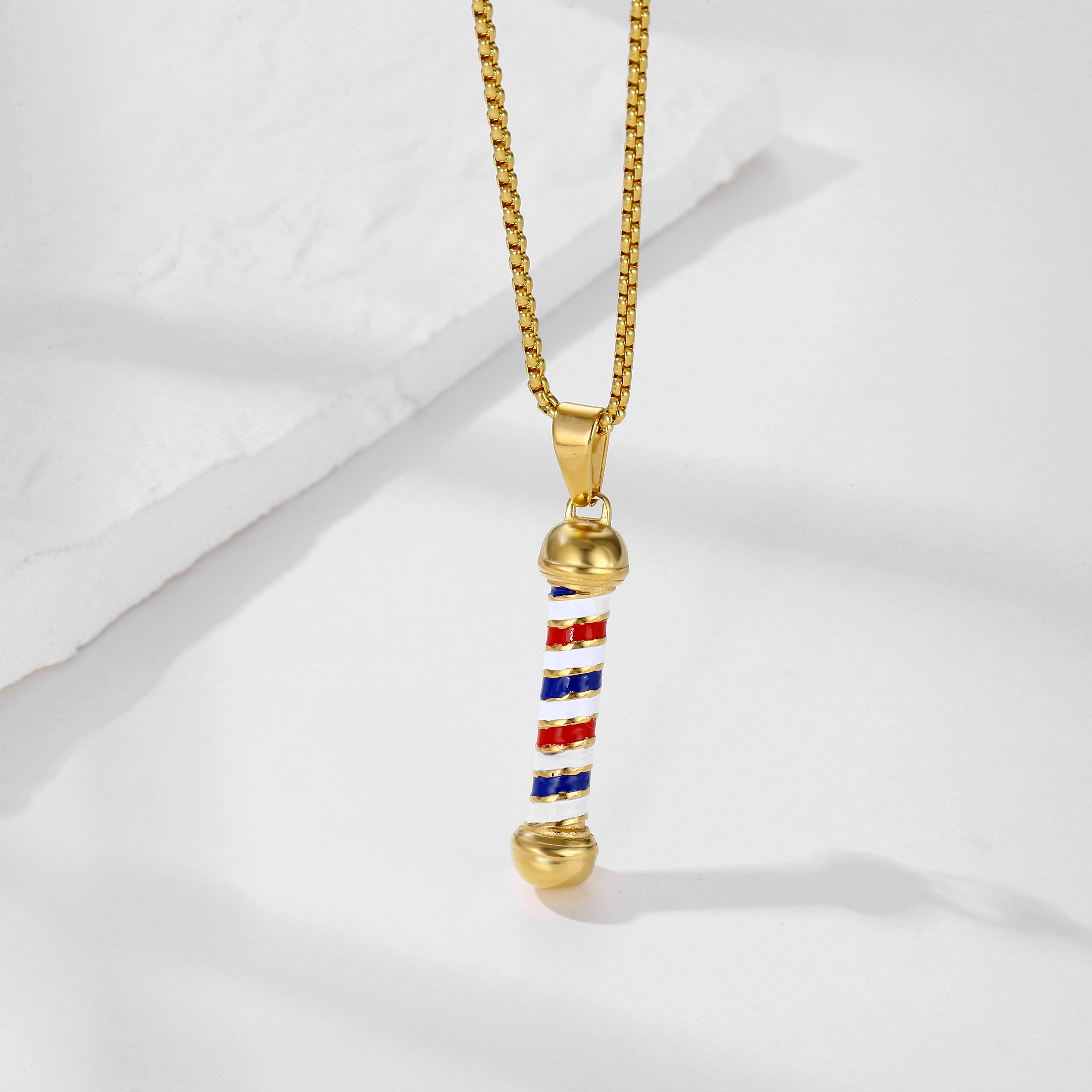 Barber Pole Pendant