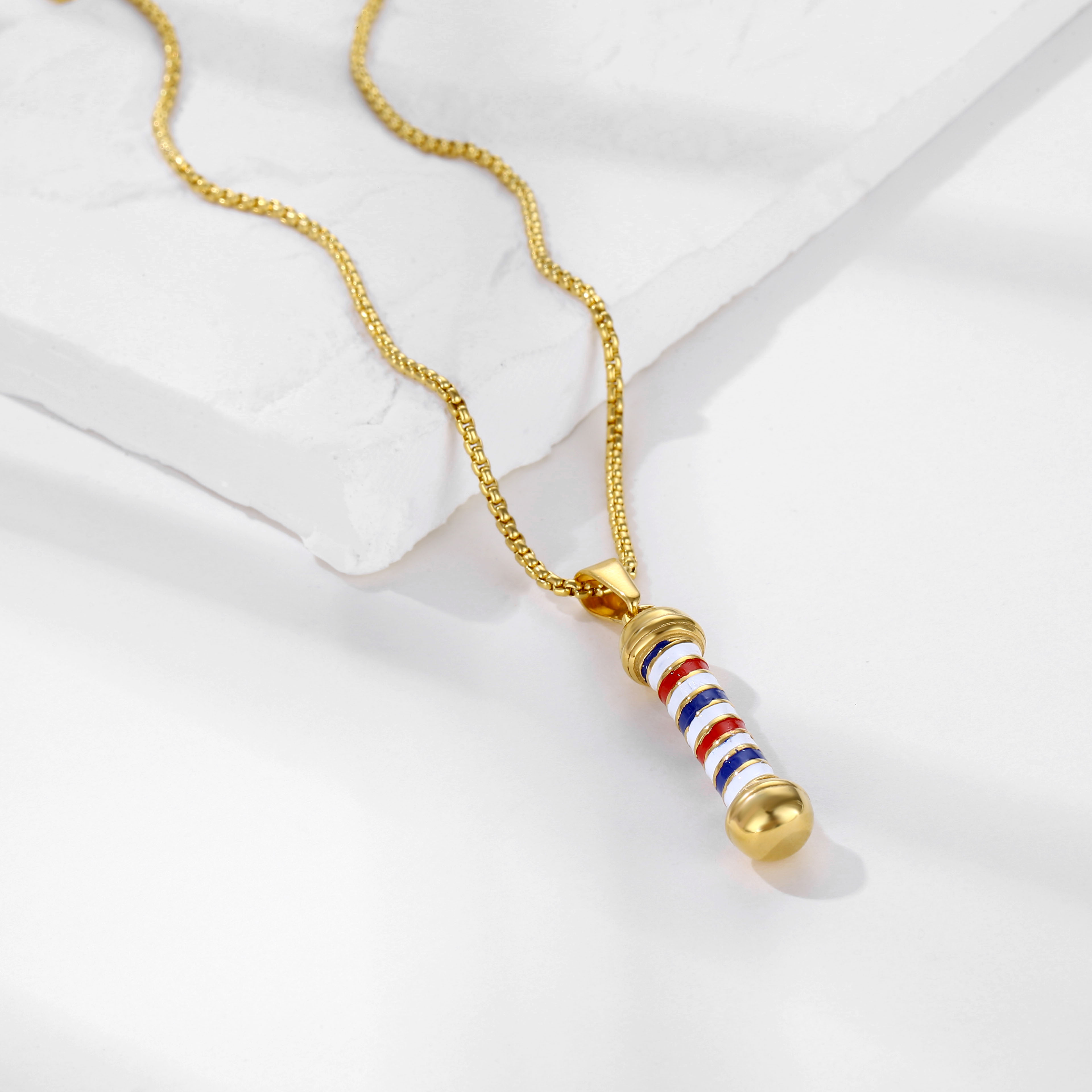 Barber Pole Pendant