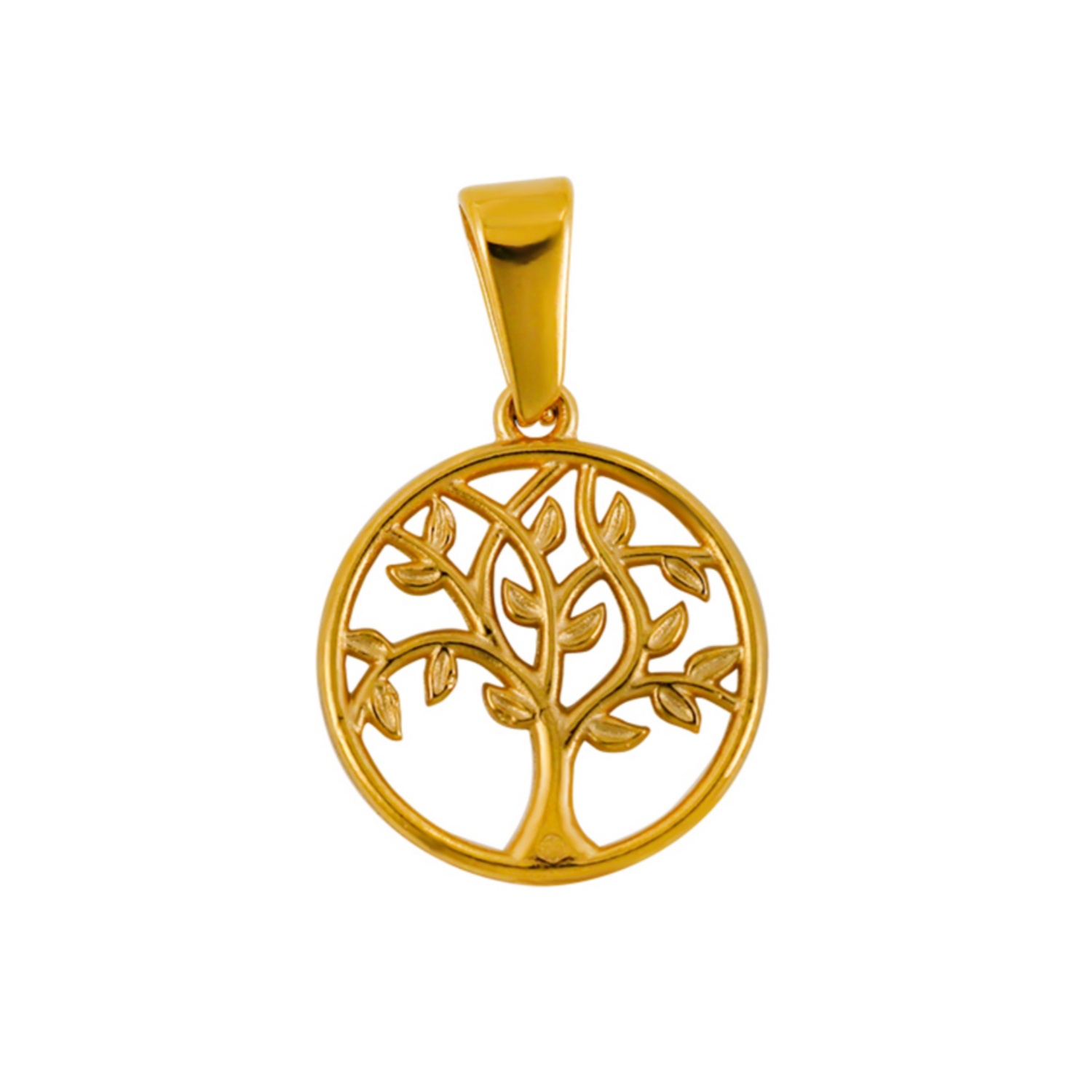 Gold Plated Tree of Life Pendant
