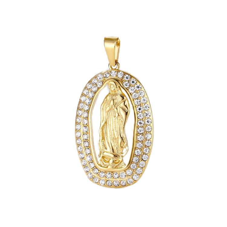 Virgin Mary Necklace Pendant