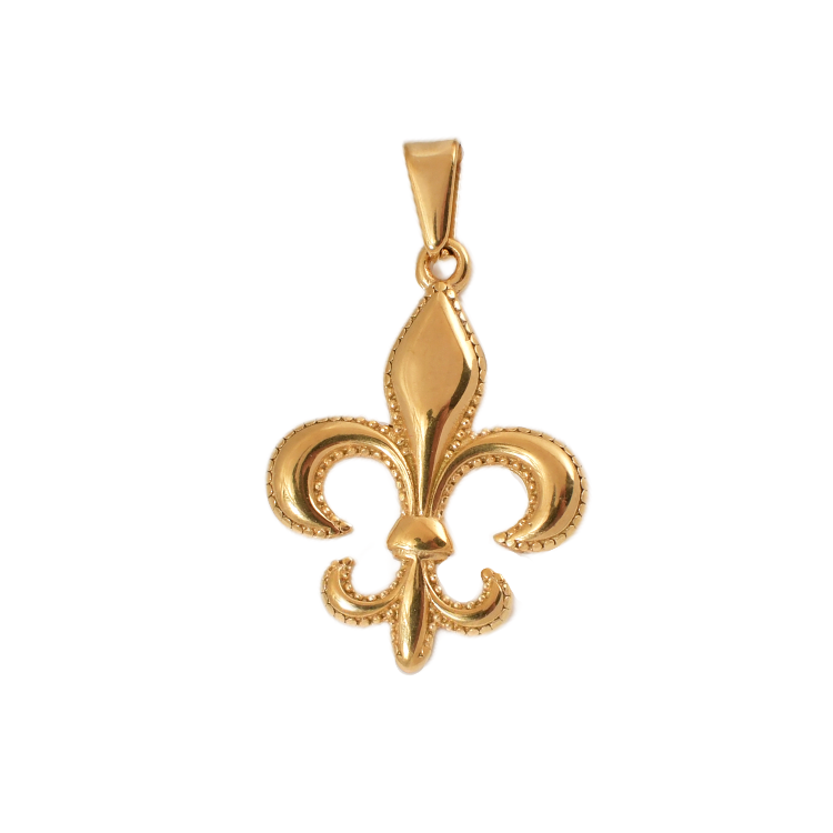 Iris Flower Pendant