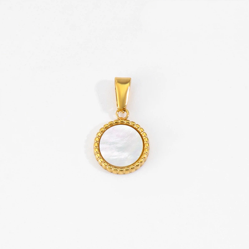 Classic Circle Stainless Steel Pendant
