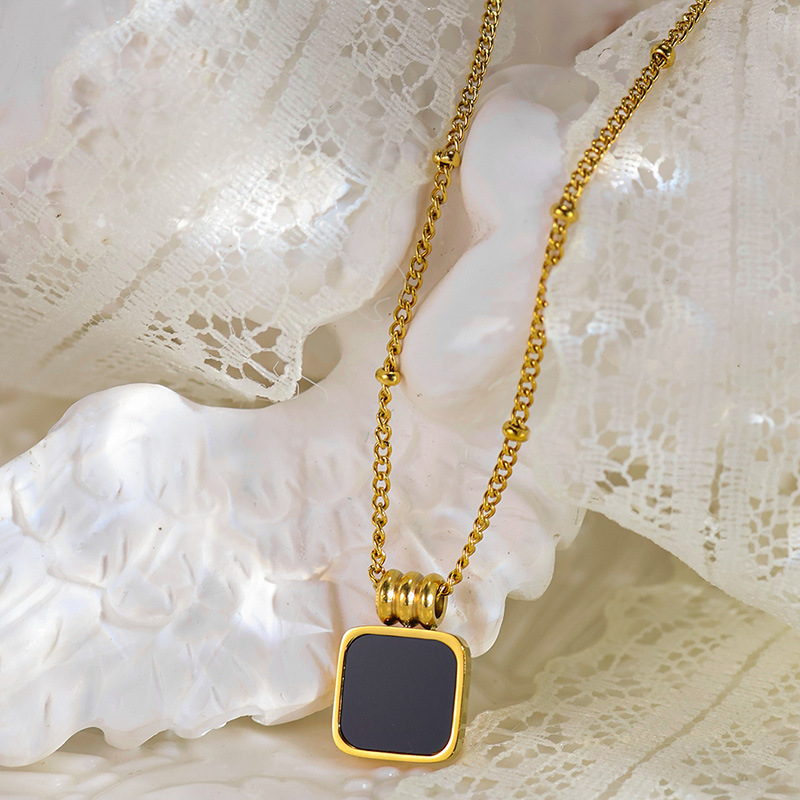 Olivia Custom Square Necklace