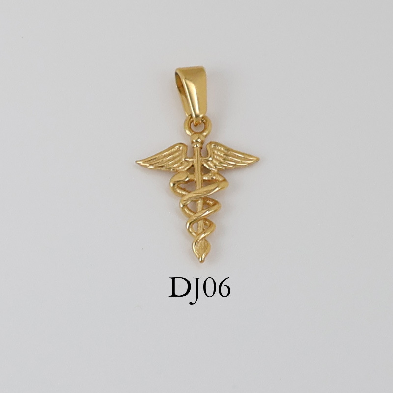Gold Color Wing Pendant