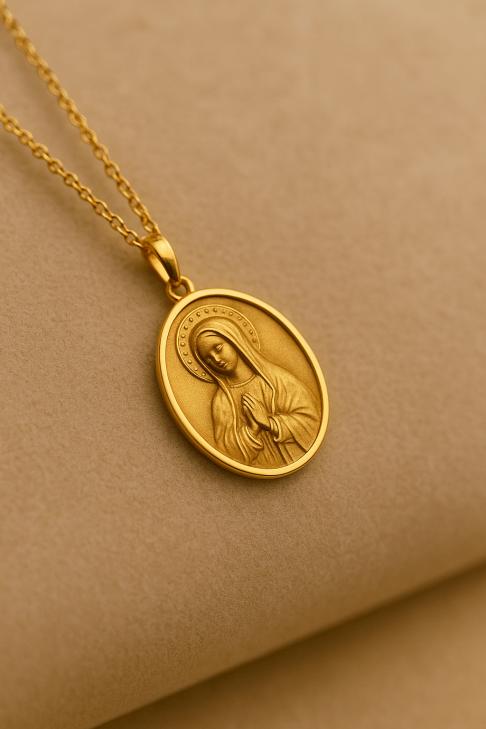 The Meaning of the Virgin Mary Pendant
